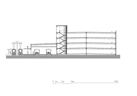 Parking and Intermodal Station