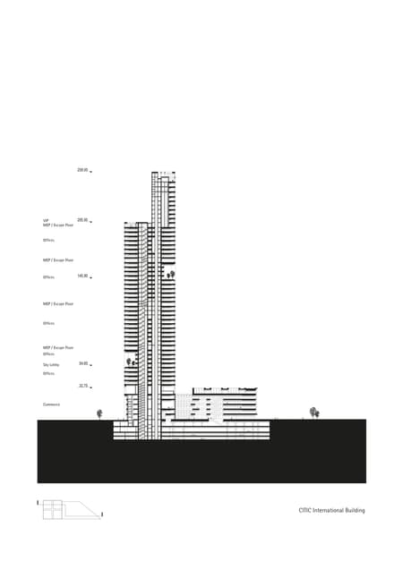 CITIC International Building in Shenzhen