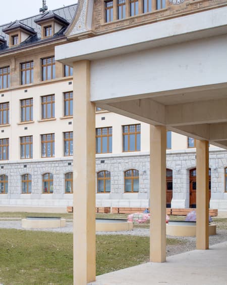 Collège des Parcs School Extension and two Sport Halls