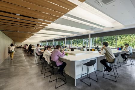 Eisai Kawashima Industrial Park Cafeteria and Office