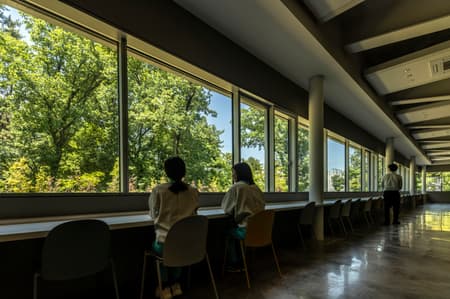 Eisai Kawashima Industrial Park Cafeteria and Office