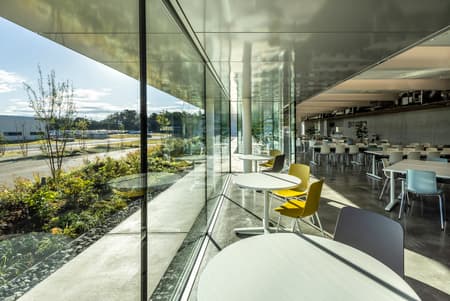 Eisai Kawashima Industrial Park Cafeteria and Office