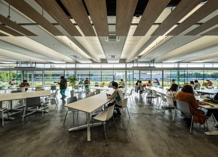 Eisai Kawashima Industrial Park Cafeteria and Office