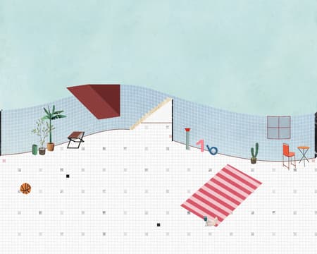 House Waves of Glass and Clouds of Metal