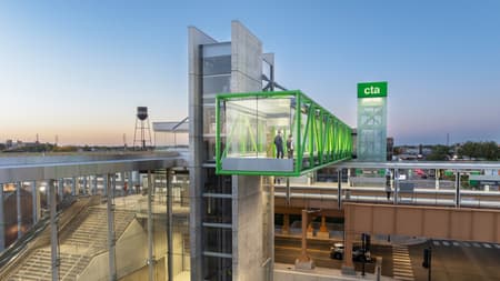 Damen Green Line Station