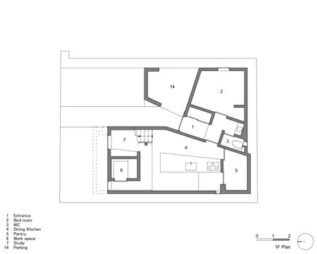 Sunroom House in Tsukaguchi