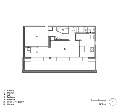 Garage House in Toyonaka