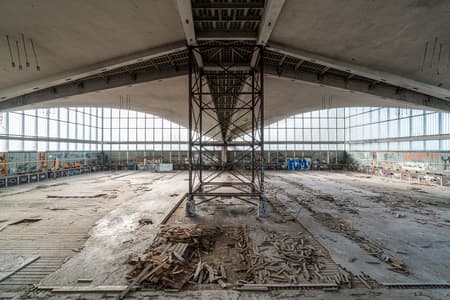 Hyparschale Building Hall