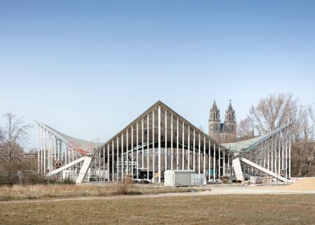 Hyparschale Building Hall