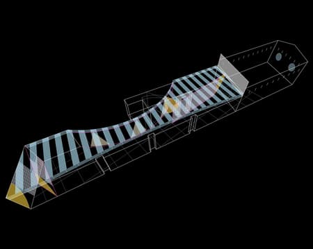 Oasis under a Building