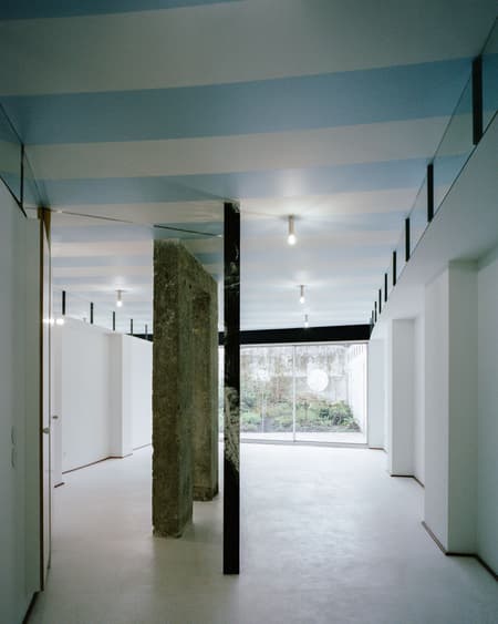 Oasis under a Building