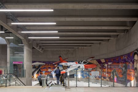 Line 6 Santiago Metro Stations