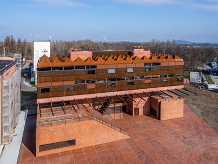 GAMPA and Sféra with Public Spaces of Automatic Mills in Pardubice