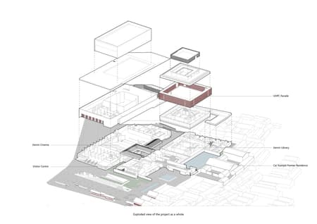 Cai Yuanpei Square and Jiemin Library