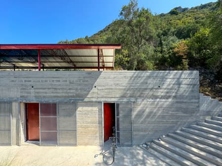 House in an Olive Grove
