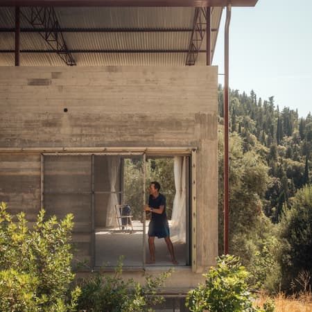 House in an Olive Grove
