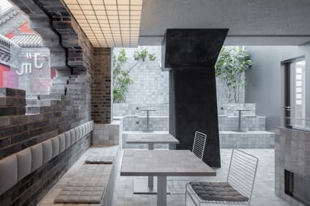 JM Café, White Pagoda Temple in Beijing