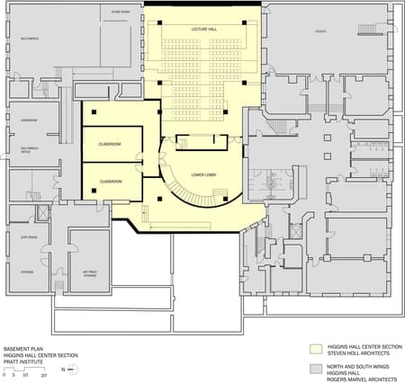 Pratt Institute, Higgins Hall Insertion