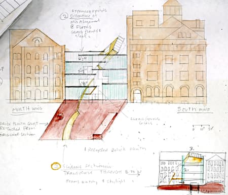 Pratt Institute, Higgins Hall Insertion