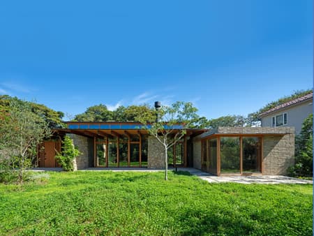 House at the Urban-Nature Threshold