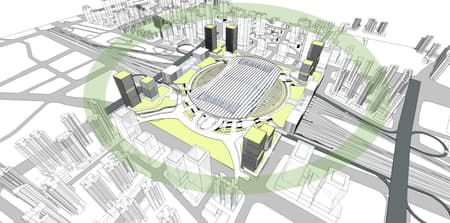 Guangzhou Baiyun Railway Station TOD