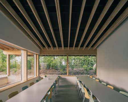 Middle School Cafeteria in Gonesse