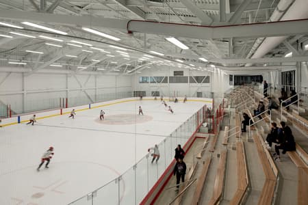 The Lawrenceville School Tsai Commons and Field House