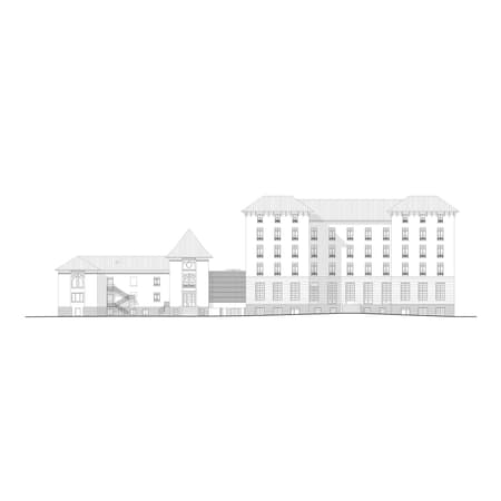 Connecting Gallery for the Les Verdaines Retirement Home