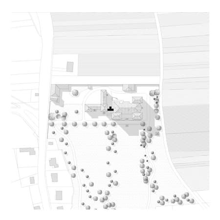 Connecting Gallery for the Les Verdaines Retirement Home