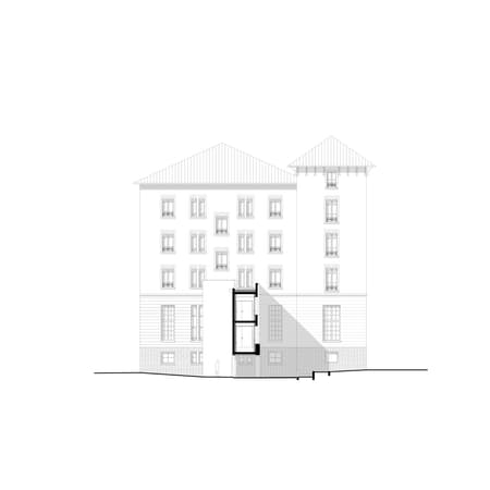 Connecting Gallery for the Les Verdaines Retirement Home