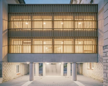 Connecting Gallery for the Les Verdaines Retirement Home