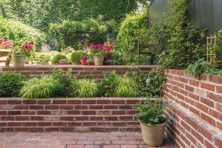 Stick House, Brick Garden